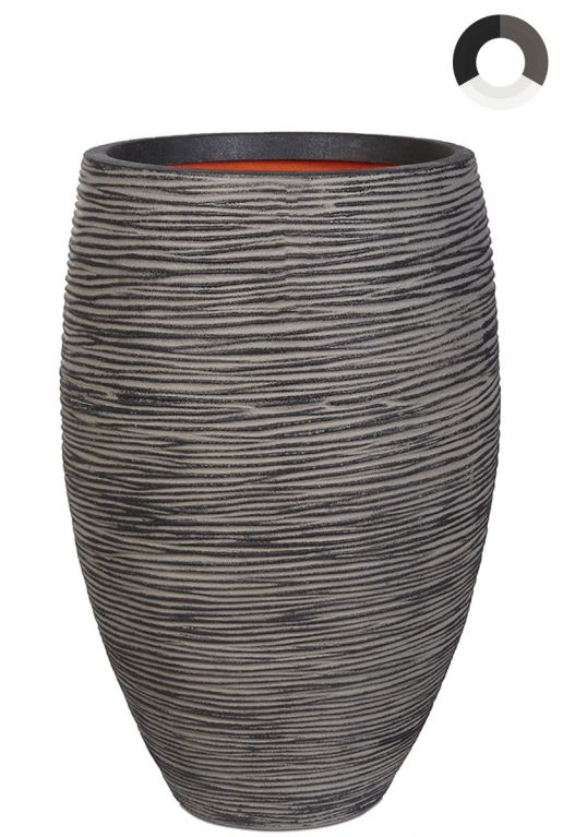 Capi-nature-rib-topf-elegant-deluxe-anthrazit-45cm