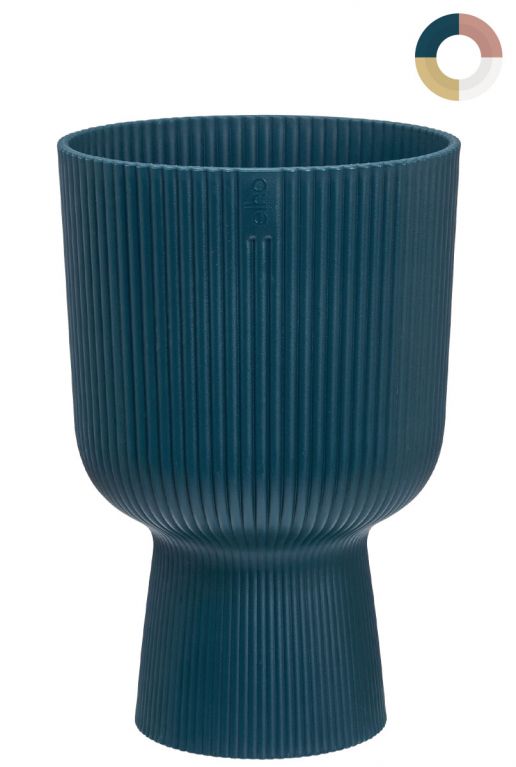 Elho-vibes-fold-coupe-blau -14cm