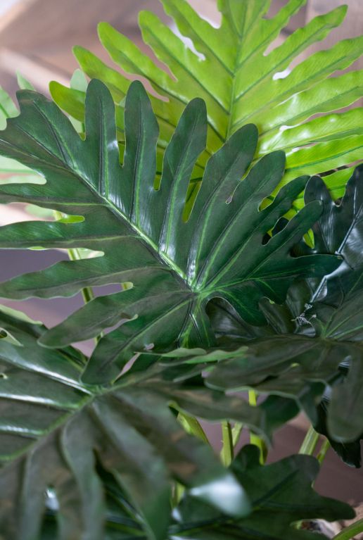 Philodendron blad kunstplant