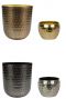Topf gold silber 1
